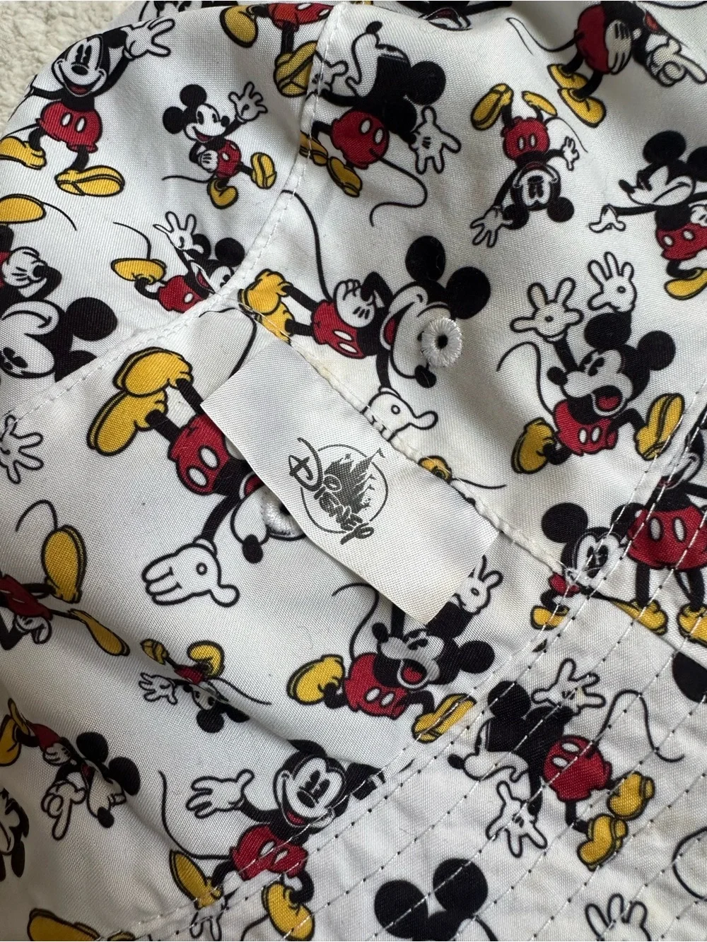 Disney | Mickey Mouse Reversible Bucket Hat for Adults | One Size